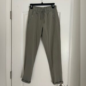 Womens Nostalgia Zipper Pocket Jogger Pants